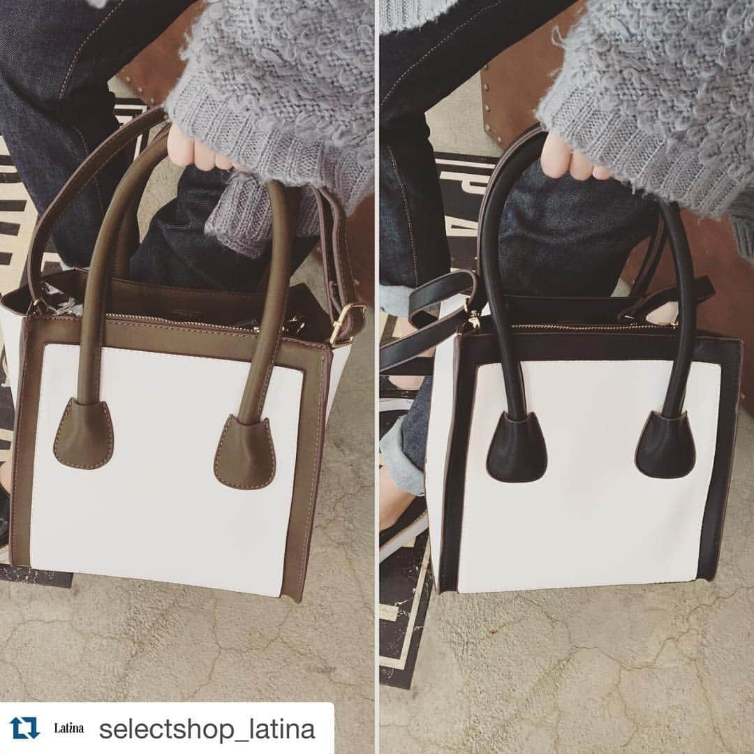 ディセイブのインスタグラム：「#Repost @selectshop_latina with @repostapp. ・・・ deceiveバッグ♡KHAKI,BLACKがあります♡ ¥10000＋TAX #bag#deceive」