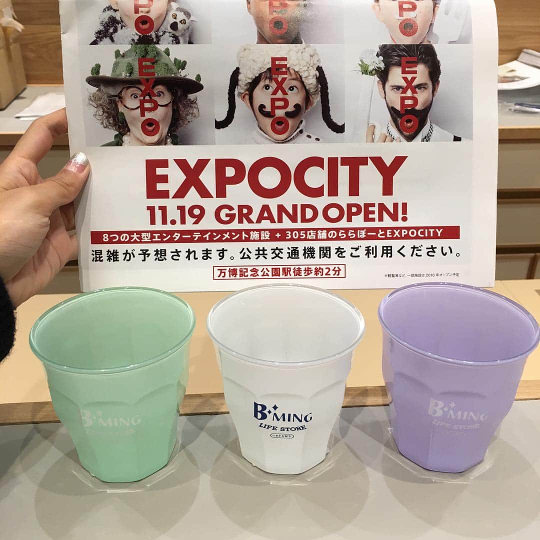 関西girl's style exp.のインスタグラム：「11/19 オープンする「ららぽーとEXPO CITY」の内覧会にお邪魔しています！！広〜い❣❣❣こちらのビーミングライフストアでは7560円円以上お買い上げのお客様にオープン記念のノベルティも🎵他にもたくさんオープン記念イベントを行ってい流ショップが😳☝🏻️ #EXPOCITY #ららぽーとEXPOCITY #bming  #beams #ビーミングライフストア #オープン #内覧会 #ファッション」
