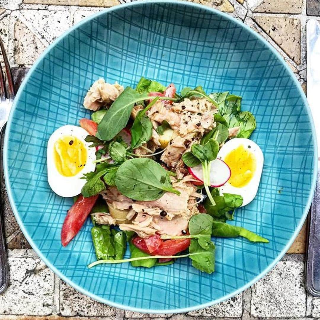 Tabelog ? 食べログのインスタグラム：「Healthy Lunch @santambroeus 🍁🍴😋 ( 📷 credit: @giudizex ) #tabelog #ny #nyc #santambroeus」