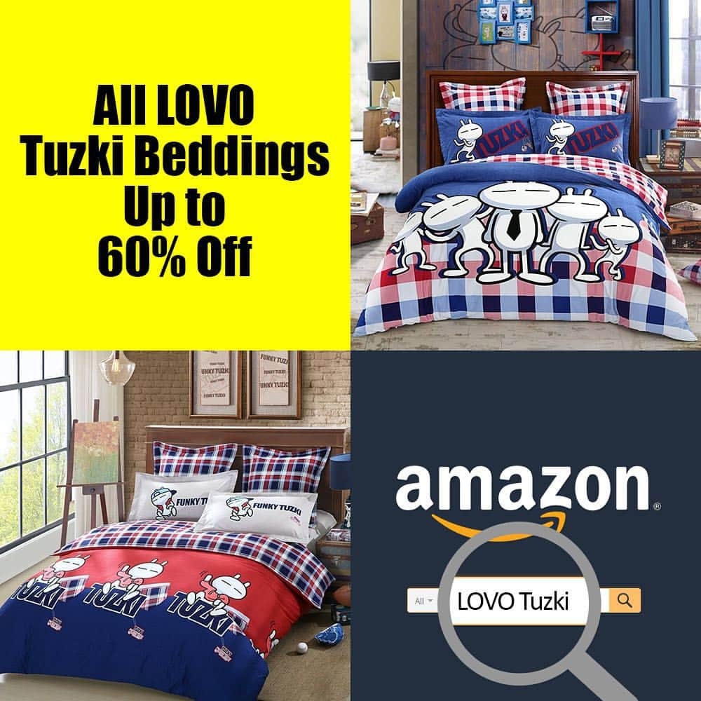 Tuzkiさんのインスタグラム写真 - (TuzkiInstagram)「#LOVO #Tuzki #Beddings #BlackFriday #Sales #Amazon」11月25日 13時43分 - clubtuzki