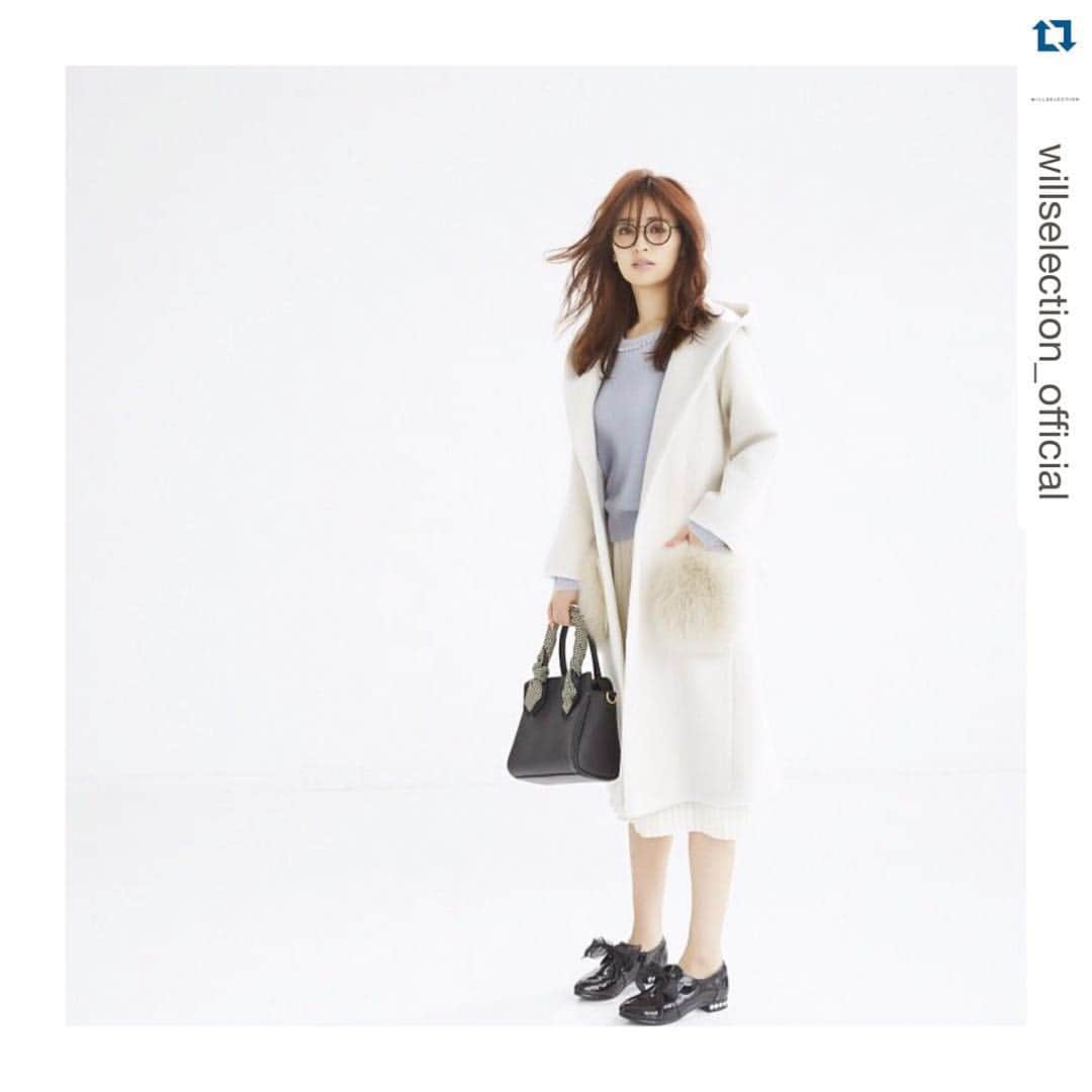 泉里香さんのインスタグラム写真 - (泉里香Instagram)「寒くなってきたーっ❄️ そろそろコートの出番⛄️ #willselection#coat#white」11月26日 9時06分 - rika_izumi_