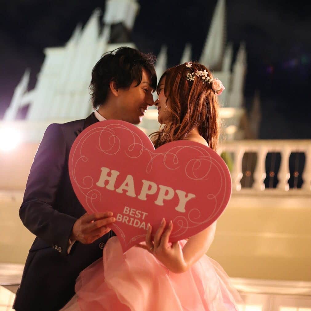 結婚しよう。プロジェクトのインスタグラム：「HAPPY WEDDING！ ぜひ幸せな新郎新婦をシェアしてください！  #結婚しようpj #ベストブライダル #プレ花嫁 #アートグレイス #happy #bridal  #love #cute #weddingphotography  #wedding」