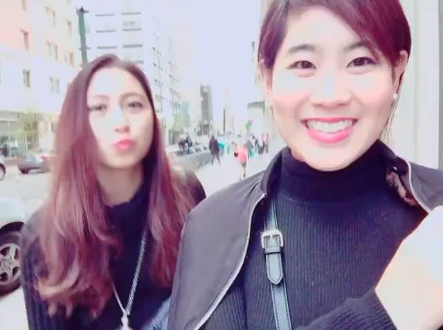 渡辺くるみのインスタグラム：「@_shoko_uraji_ #instadaily #nyc #newyork #thanksgiving 完全なる笑ちゃんシック。」