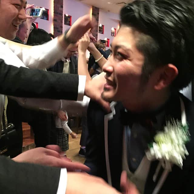 だーよしさんのインスタグラム写真 - (だーよしInstagram)「my man TAISUKE EBATA got married today.超おめでとう！おしあわせに！ #goodtime」3月29日 22時32分 - da_yoshi0215