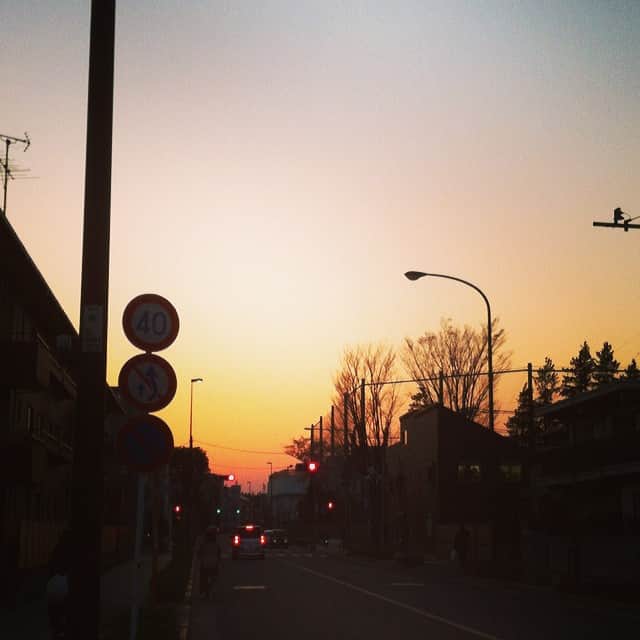 稲葉剛さんのインスタグラム写真 - (稲葉剛Instagram)「小金井の夕暮れ。」3月30日 18時04分 - inabatsuyoshi