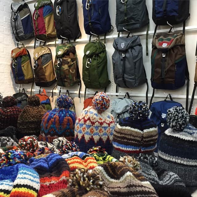 ユケテンのインスタグラム：「Epperson Mountaineering and Chamula 2015FW collection at Good Time Show in Ebisu, Tokyo now. Please come see us if you are around! 10am-7pm Wed & Th / 10am-6pm Fri」