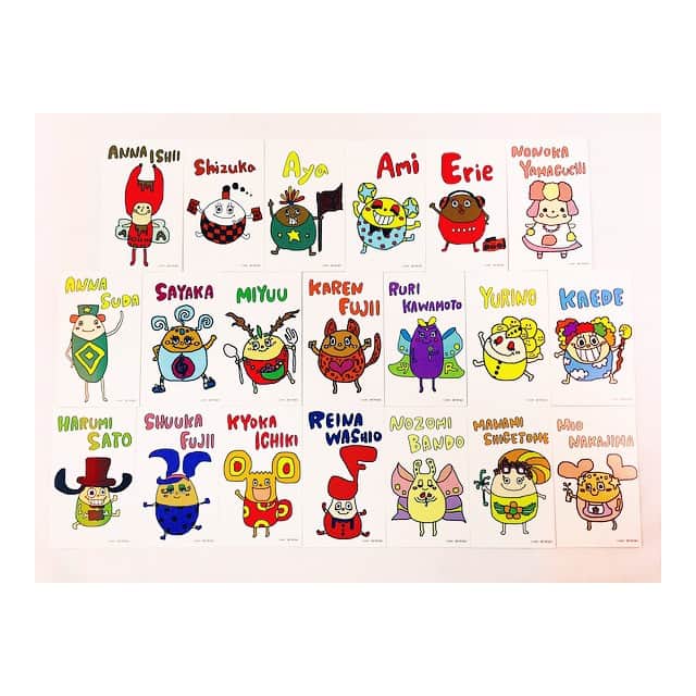 Aya 高本彩 さんのインスタグラム写真 Aya 高本彩 Instagram 私が描いたe Girlsキャラクターカード Tour会場で E Girlsの新曲 Anniversary を予約していただいた方にもれなくプレゼント 今日は名古屋ガイシホール二日目です Colorfulworld 名古屋