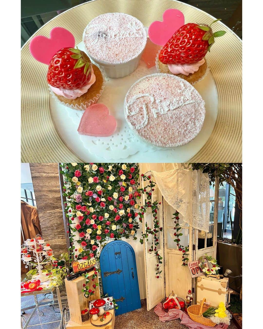 沢井里奈さんのインスタグラム写真 - (沢井里奈Instagram)「⠀ ⠀ プリンセスアフタヌーンティー ～Strawberryの誘惑～☕️🍓 @strings_nagoya 🏰💐 　 “いちごの甘酸っぱい匂いに誘われて プリンセス気分でいちご畑を散歩する”が 今回のテーマみたいです👗✨ テーマから可愛い、、🥺💕💕 　 大好きないちごを使用したスイーツは どれも心躍るものばかりでした🍰❤️ 　 　 #さわーコーデ 🌷✨ 🧥outer：#Apuweiserriche 👗onepiece：#Rirandture 👢shose：#DIANA 　 #さわーコスメ 💐🤍 🎨eyeshadow：#SUQQU #シグニチャーカラーアイズ 04 純撫子 🪞highlight：#Dior #バックステージフェイスグロウパレット 004 ローズゴールド 💄lip：#JILLSTUART #ルージュリップブロッサム 125 💅🏻nail：#CHANEL #ヴェルニロングトゥニュ 491 　 　 #アフタヌーンティー #ストリングスホテル名古屋 #さわーカフェ巡り」3月9日 19時55分 - sawairina