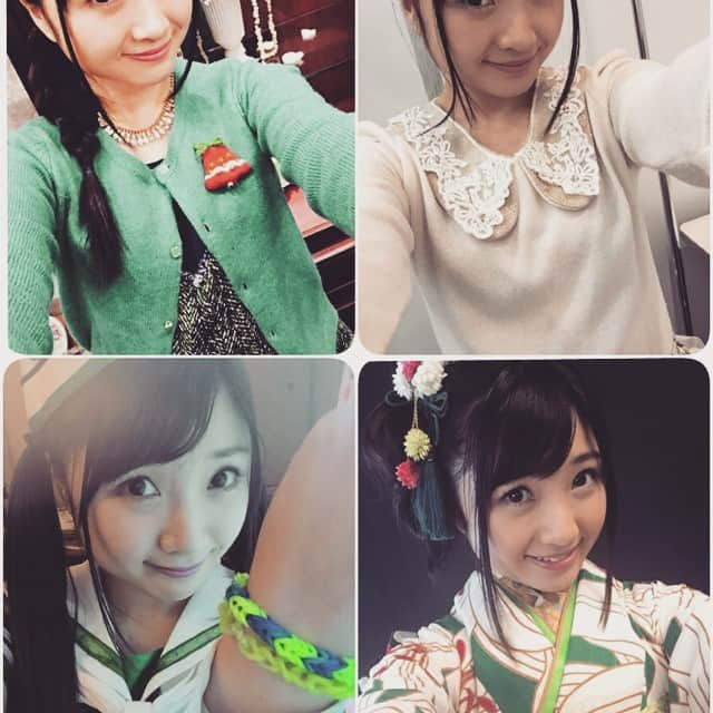 佐々木彩夏のインスタグラム：「#有安杏果 #ももいろクローバーZ  #ももクロ #Momoka #momoclo #momocloz #MomoiroCloverZ 💚」