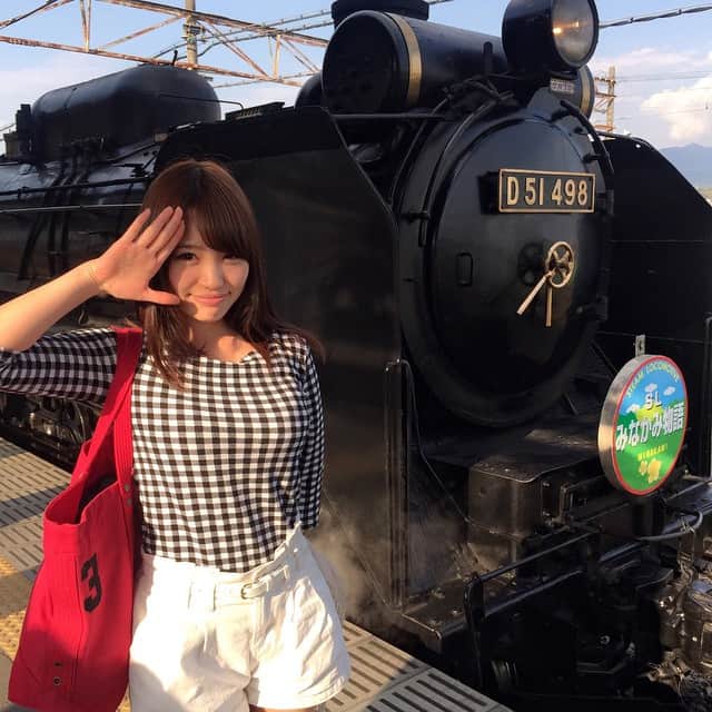 夏希リラさんのインスタグラム写真 - (夏希リラInstagram)「蒸気機関車」4月25日 19時25分 - rira_natsuki