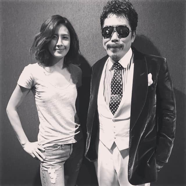 長谷川理恵さんのインスタグラム写真 - (長谷川理恵Instagram)「ゲストの鈴木雅之さん。 以前お仕事をご一緒させていただきました☺︎ 久しぶりの再会。 大好きなアーティストの一人♡  #鈴木雅之さん#キングオブラブソング#実はディナーショーも行ってるよ😝」4月5日 9時53分 - rie_hasegawa