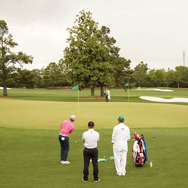 ペ・ヨンジュンのインスタグラム：「#Masters#Augusta#golf#Baesangmoon」