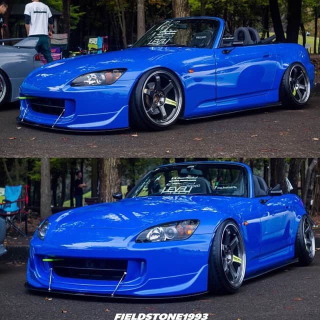 のインスタグラム：「#loj #levelone #s2k #s2000 #honda #te37 #te37sl #APR #track #FIELDSTONE1993 @levelonejapan」