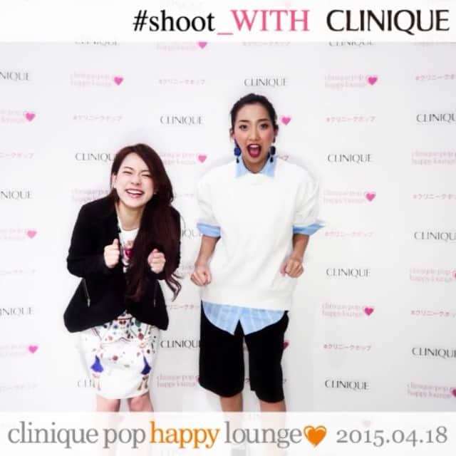 Choicerishのインスタグラム：「Clinique Pop Happy Louge♡ 六本木で明日までやってるみたい！ サンプルもらえるみたいなので時間あればみんな行ってね‼︎ #Cliniquepop」