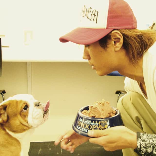 押尾学さんのインスタグラム写真 - (押尾学Instagram)「懐かしい☆ i miss you... #bulldog」4月19日 11時18分 - manabuoshio_official
