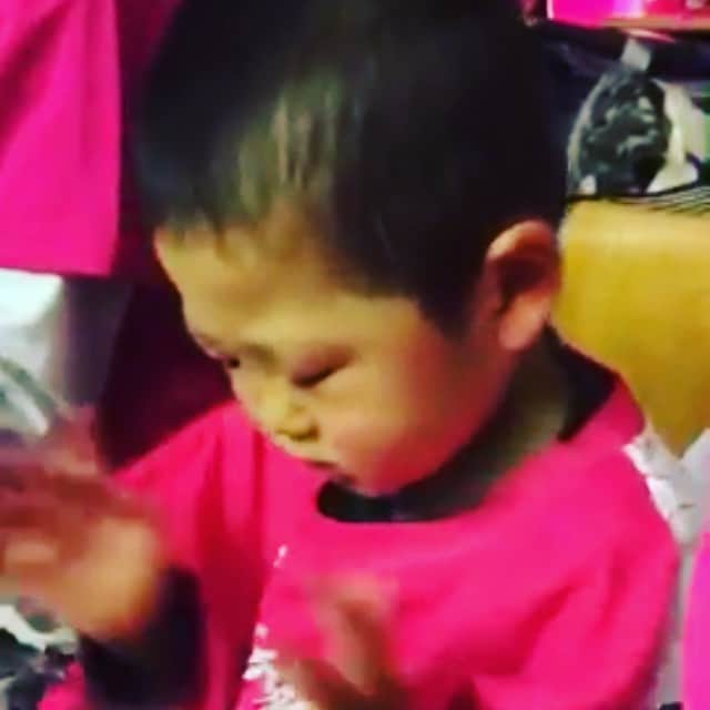 田口成浩のインスタグラム：「#龍くん#ちょっとずつ成長しています#ノリがいいんです#応援ありがとう！」