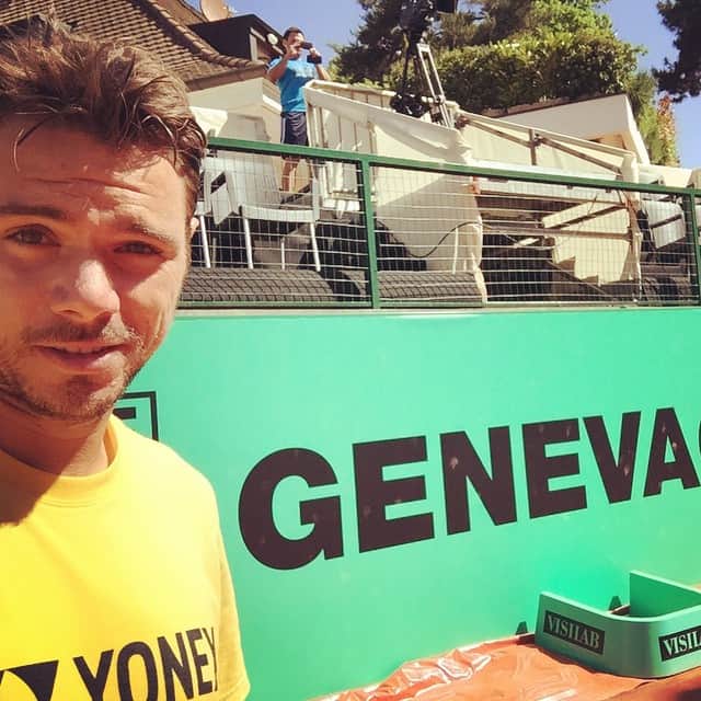 スタニスラス・ワウリンカさんのインスタグラム写真 - (スタニスラス・ワウリンカInstagram)「Excited to play at home @genevaopen ! 🎾🇨🇭🐮!! #Geneve #Tennis #Lac」5月18日 19時12分 - stanwawrinka85