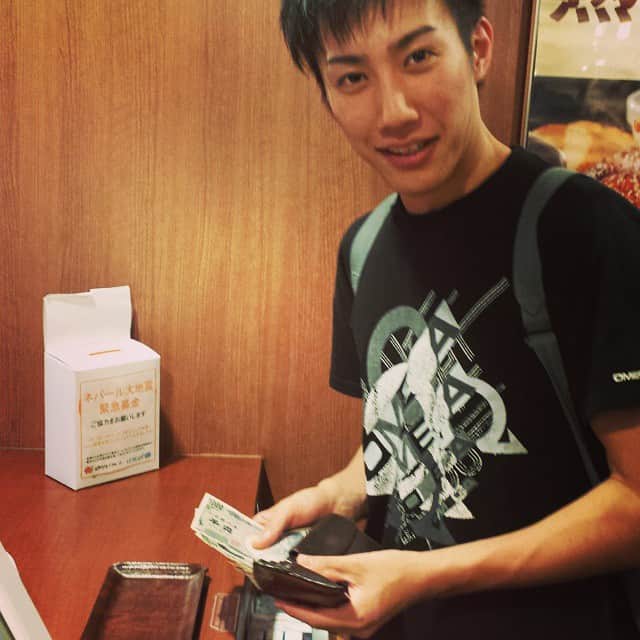 坪井勇磨のインスタグラム：「片岡さんあざーす＼(^^)／」