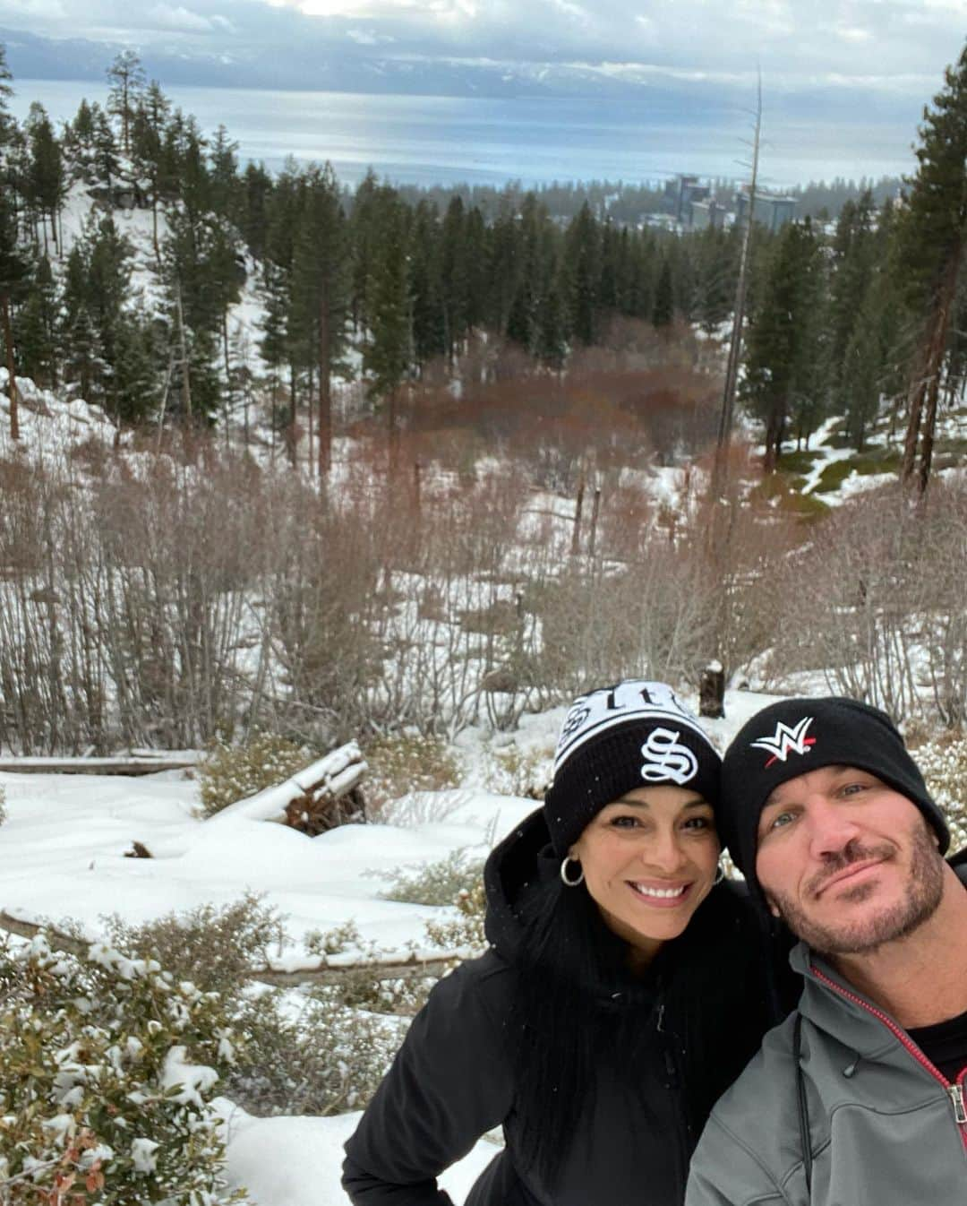 ランディ・オートンさんのインスタグラム写真 - (ランディ・オートンInstagram)「Doesn’t matter if we are hiking in the mountains surrounding Lake Tahoe, or having a private dinner with each other for Valentine’s Day, @kim.orton01 knows how to make me smile.  I always do my best to return the favor, and nothing better then seeing the payoff when I succeed. There’s something special, or lucky I guess even about finding such a beautiful chick who gets my sense of humor, and knows when to baby me haha but also knows when to motivate me....who loves me and all my little quirks, and habits. Really must say I AM truly happy and it’s all because of you and your love. I used to have a tendency to be self destructive, but you my dear, have the ‘red button’ locked up to where I’ll never be able to find it. Thanks for that. Happy Valentine’s baby ❤️」2月15日 10時21分 - randyorton