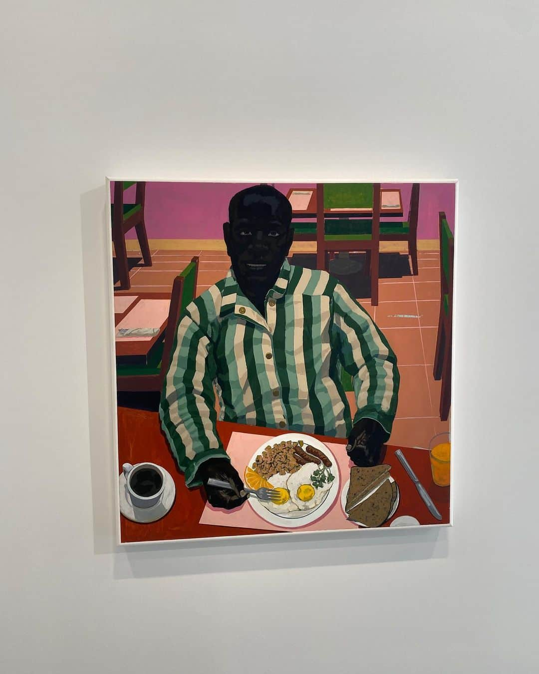 マリア・シャラポワさんのインスタグラム写真 - (マリア・シャラポワInstagram)「A space of concrete, wax, and an immaculate Kerry James Marshall collection @boursedecommerce」11月2日 0時39分 - mariasharapova