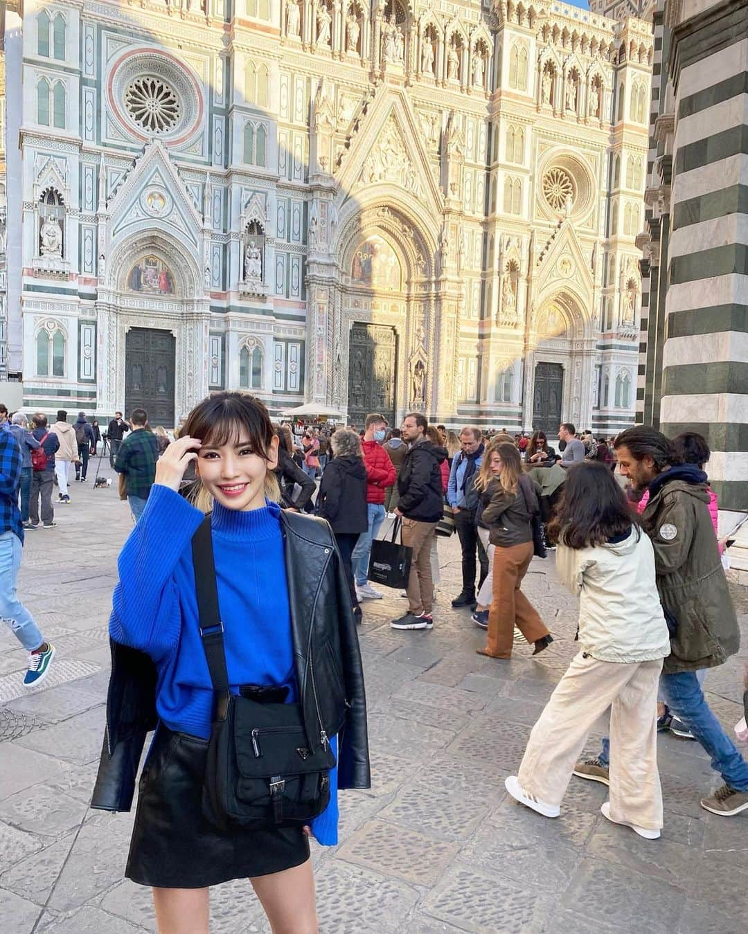 城品萌音さんのインスタグラム写真 - (城品萌音Instagram)「♡ I love Firenze💙 #🇮🇹 #firenze #eutrip」11月12日 15時29分 - monemilk