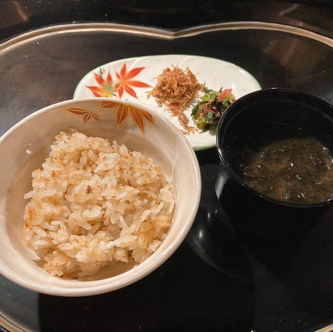 加田晶子さんのインスタグラム写真 - (加田晶子Instagram)「いつかのごはん🍽 秋は美味しい食材がいっぱいですね🤤🌰  #うかい亭 #うかい亭銀座 #食欲の秋 #秋の味覚 #いつかのごはん #グルメスタグラム#食べログ百名店 #鉄板焼き」11月13日 21時50分 - accoo.k