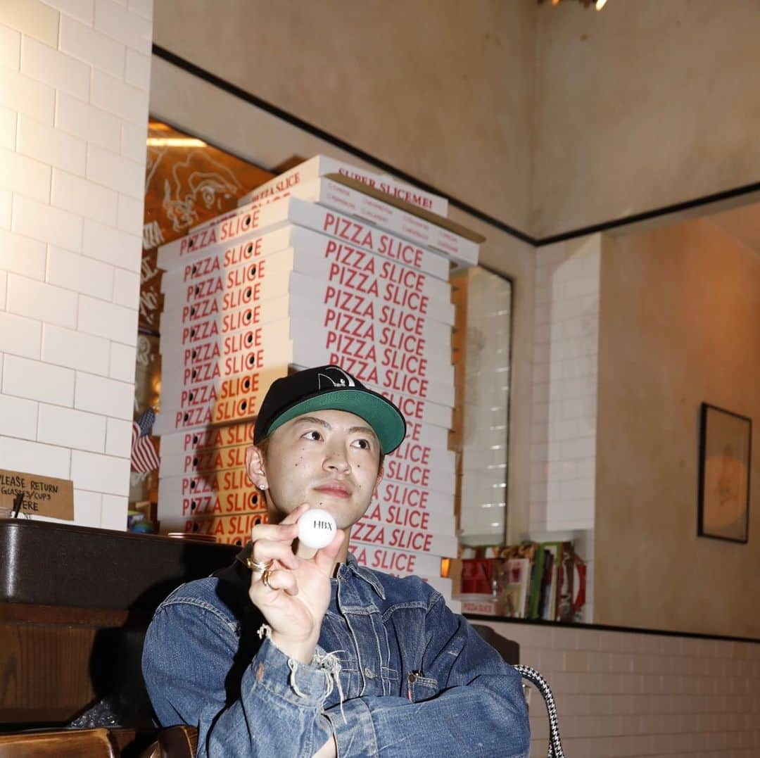 佐野玲於さんのインスタグラム写真 - (佐野玲於Instagram)「⁠VERDY × PIZZA SLICE × HBX 「SUPER SLICEME!」⁠  @verdy  @sh.ohei  @hbxjp  @pizza_slice_tokyo   #hbxsupersliceme  #PIZZASLICE」12月13日 17時22分 - reo_sano_official_acc