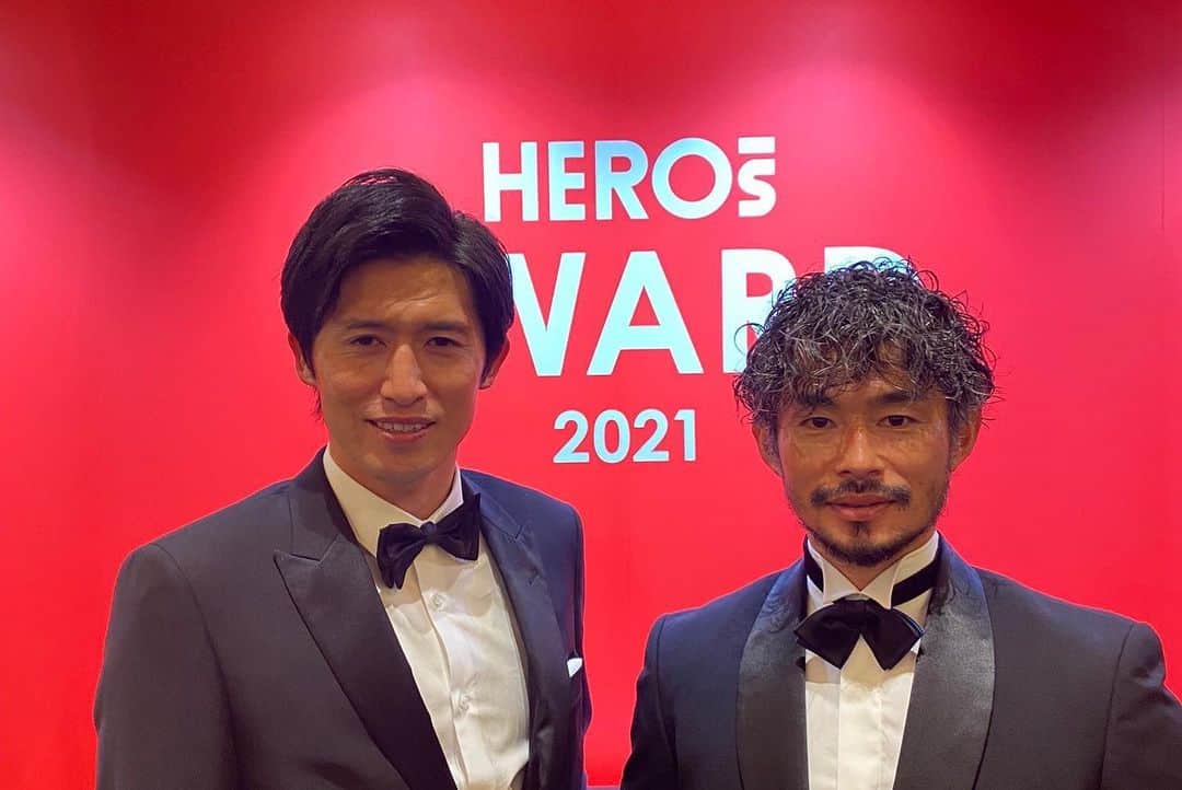 増嶋竜也さんのインスタグラム写真 - (増嶋竜也Instagram)「「HEROs_AWARD2021」に行ってきました たくさんのアスリートがいて刺激的な空間でした。 アスリートの社会貢献活動の大事さやあり方を考えさせられました！  #財団法人　 #HEROs_AWARD #社会貢献 #現役も引退後もできることはある #勇人さん発見 #タキシードは気分上がる」12月21日 13時03分 - masushima_tatsuya