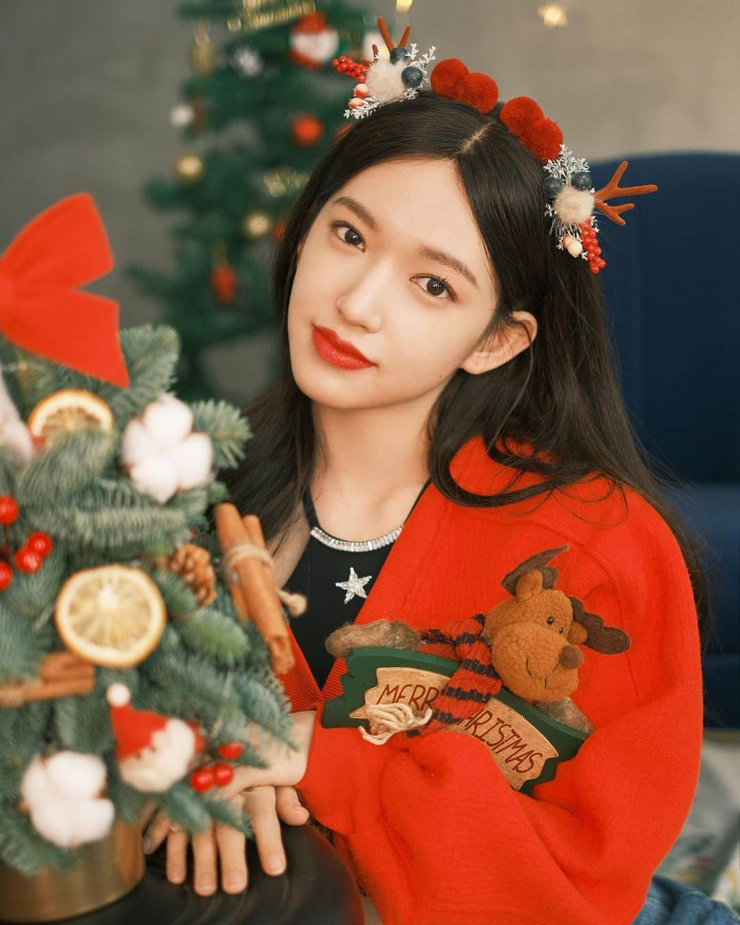 ソンソさんのインスタグラム写真 - (ソンソInstagram)「Merry Christmas🎄 圣诞快乐🎄」12月25日 12時47分 - chengxiao_0715