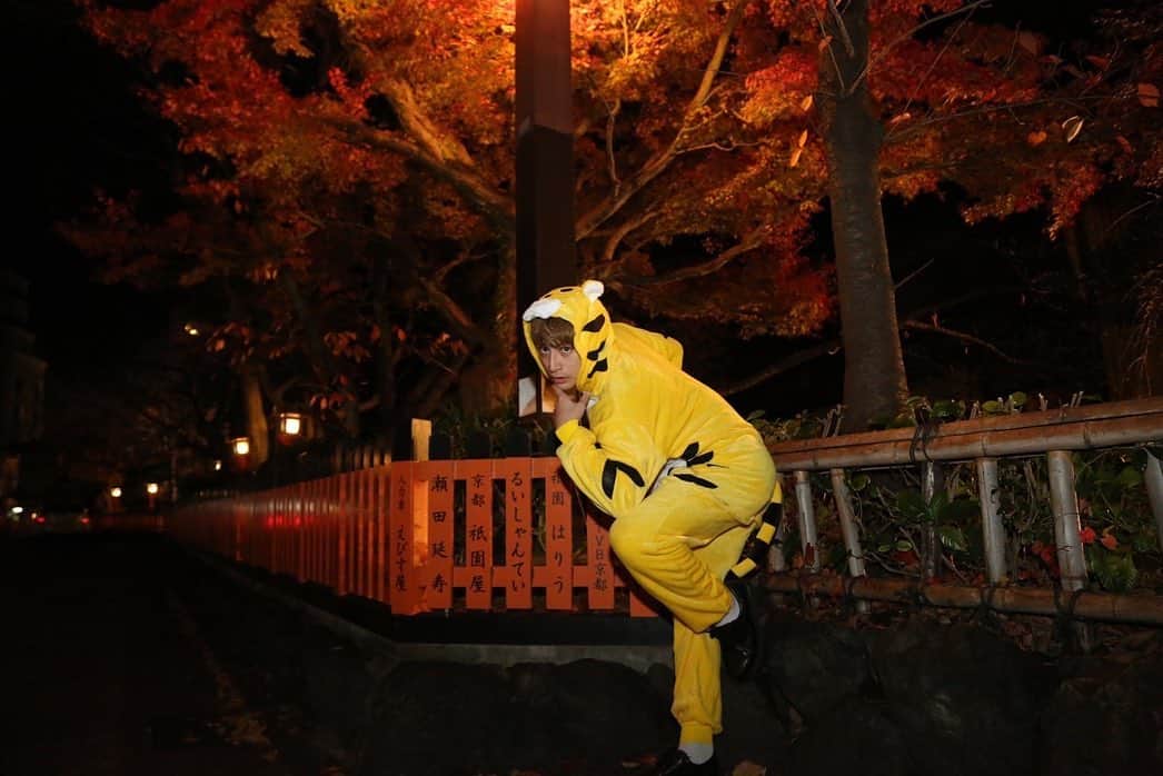 白濱亜嵐さんのインスタグラム写真 - (白濱亜嵐Instagram)「🐯𝟚𝟘𝟚𝟚🐯 毎年恒例の干支写真。 今年は京都の街で撮影しました。」1月6日 13時04分 - alan_shirahama_official