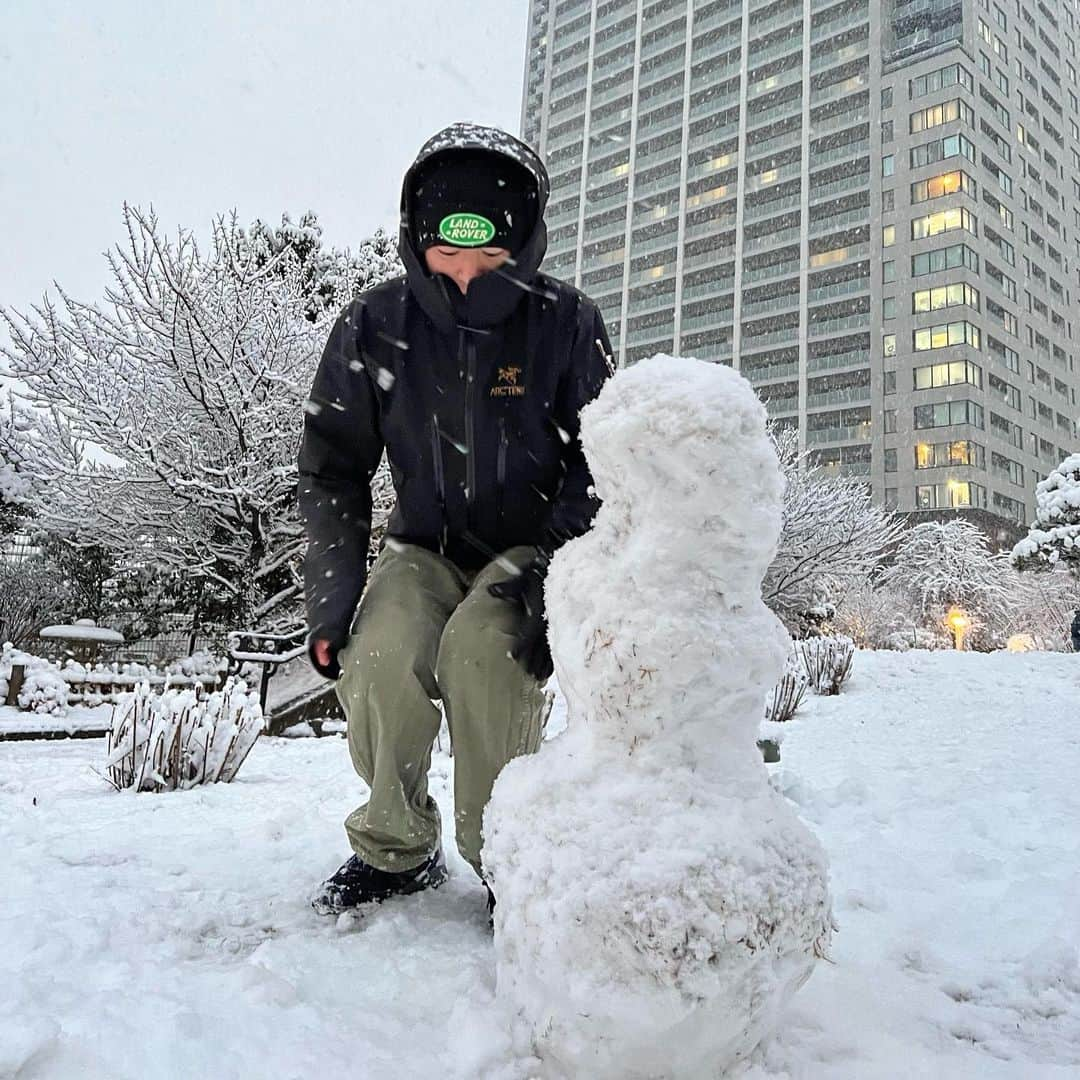 佐野玲於さんのインスタグラム写真 - (佐野玲於Instagram)「❄️⛄️」1月6日 17時18分 - reo_sano_official_acc