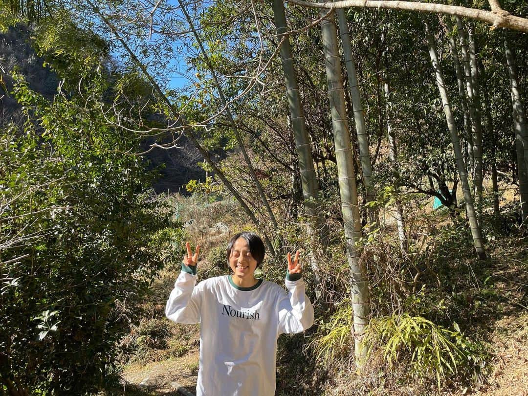 木崎あおいさんのインスタグラム写真 - (木崎あおいInstagram)「_ 2022年もたのしく生きたい🤪  #実家の裏山 #自然豊かすぎなのよ #飯能って素敵だよね #だいすきなとこ #みんな遊びに来てね」1月9日 21時47分 - aoi_kizaki