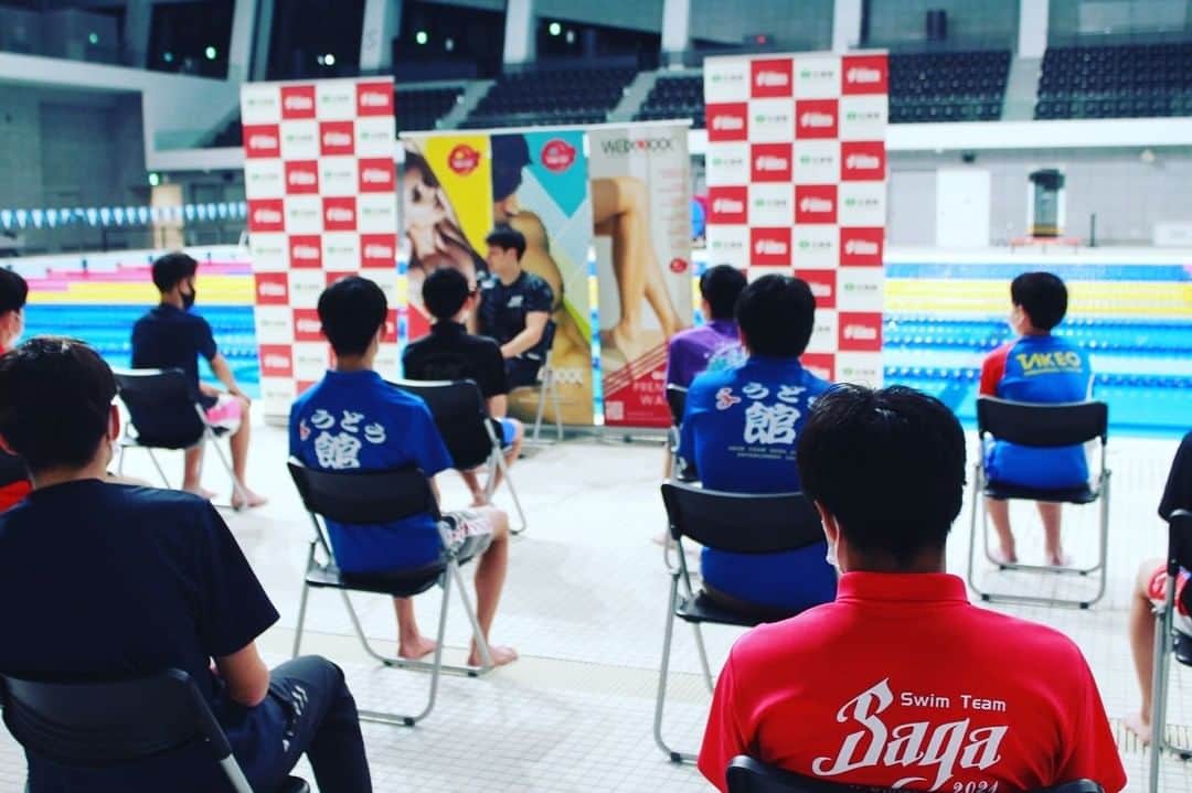 瀬戸大也さんのインスタグラム写真 - (瀬戸大也Instagram)「初めてTEAM DAIYA合同トレーニングイベントを開催しました！ 日本で観客席に見てくださる方々がいて泳げたのはめっちゃくちゃ久しぶりでした。 参加してくださったジュニアスイマーから自分も沢山刺激を受けました！ 自分がなにを水泳界に残していけるのか探り探りではありますがこれからも挑戦して行きたいと思います。 今回イベントに参加してくださった方々、そして開催にあたってご協力頂いた佐賀県スポーツコミッション様、並びに株式会社CHARIS&Co様、本当にありがとうございました！！  TEAMDAIYAに登録してこれからのイベントの情報をゲットして是非ご参加ください！  #TEAMDAIYA #佐賀スポーツコミッション  @charisandco」1月15日 22時04分 - daiya_seto