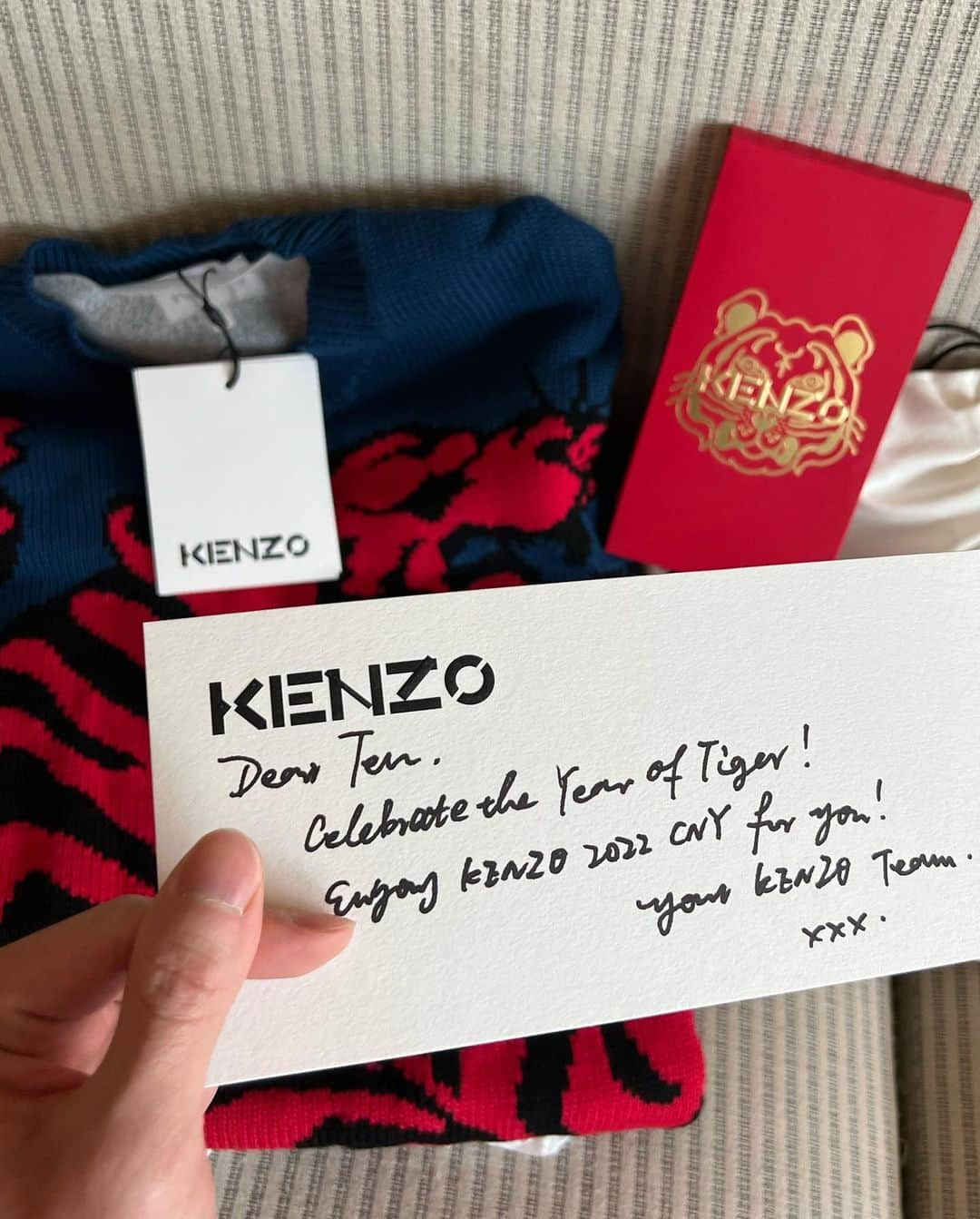 テン（TEN）さんのインスタグラム写真 - (テン（TEN）Instagram)「🙏 @kenzo」1月17日 0時13分 - tenlee_1001