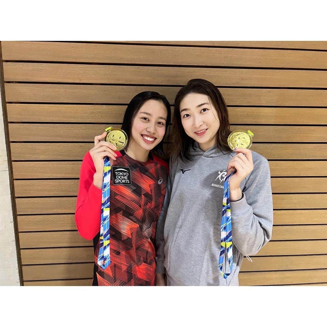 池江璃花子さんのインスタグラム写真 - (池江璃花子Instagram)「* KOSKE KITAJIMA CUP 2022 200m freestyle 1.58.77🥈 100m freestyle  54.64🥇 50m  freestyle  25.20🥇 * 200は復帰後ベスト！メダル取れると思わなかったからすごく嬉しかった🥺 タイムはまだまだこれからだけど、優勝できてよかったです！ (50frの予選はバタフライで泳ぎました。驚かせてしまいすいませんでした💦笑)」1月23日 18時59分 - ikee.rikako