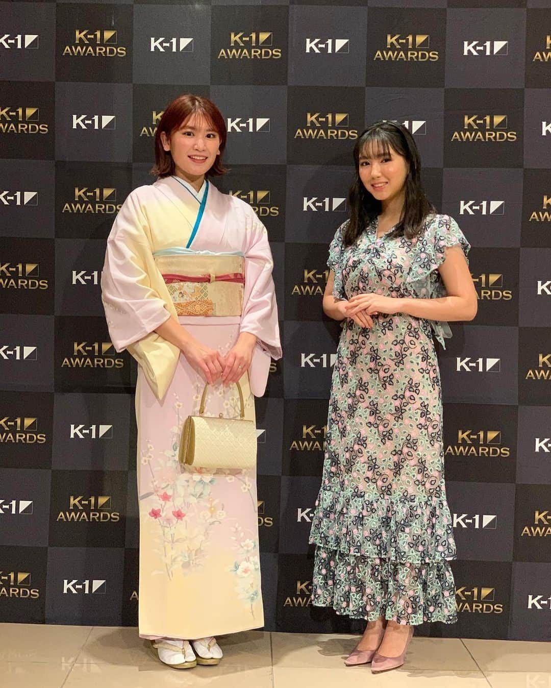 沢口愛華さんのインスタグラム写真 - (沢口愛華Instagram)「こんばんは🥊沢口マネです。 本日はK-1 AWARDS2021に出席させて頂きました。  今回、新人賞を受賞された寺田匠さんのプレゼンターとして登壇させて頂き、ありがとうございました✨  事務所の先輩の久松郁実さんと、朝久泰央さんと写真も撮りました！ 華やかなお時間ありがとうございました😊  衣装はこちらです💐 @adelly.tokyo @adelly_press  #adelly  #沢口愛華　#K1 #k1awards #k1awards2021 #寺田匠 さん #朝久泰央 さん #久松郁実 さん」1月26日 22時37分 - sawaguchi_aika_official