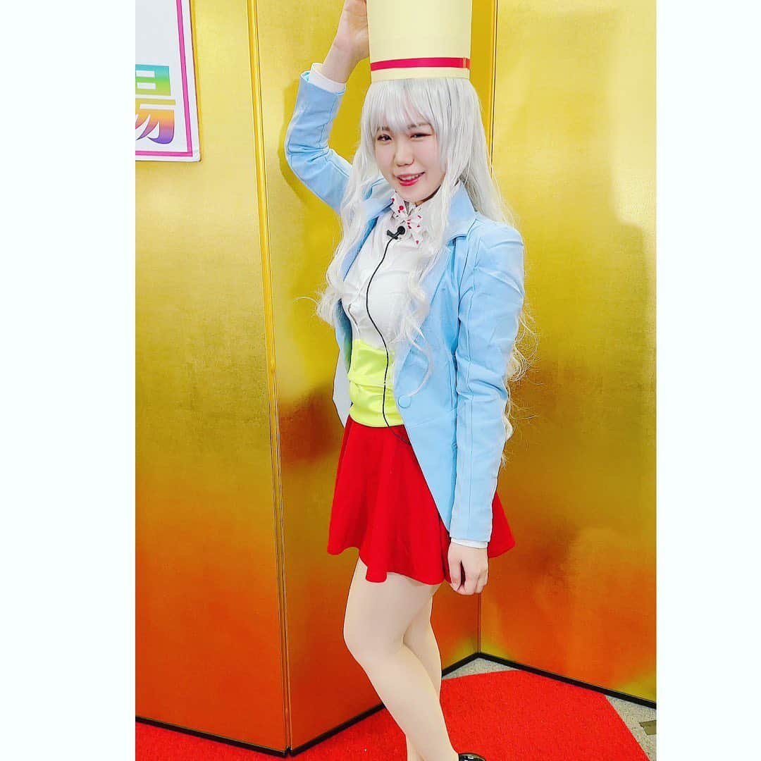 森本レオ子さんのインスタグラム写真 - (森本レオ子Instagram)「うまみちゃん  #pうまい棒  #アムテックス #うまい棒  #うまみちゃん #値上げ #ここ一年で一番の出来 #またやりたい #お菓子のうまい棒は口の中の水分が持っていかれるのであんまり好きじゃないです #全身写真が全部半目だった #パチンコロックンロールdx  #コスプレ道場」1月29日 7時43分 - leocodon