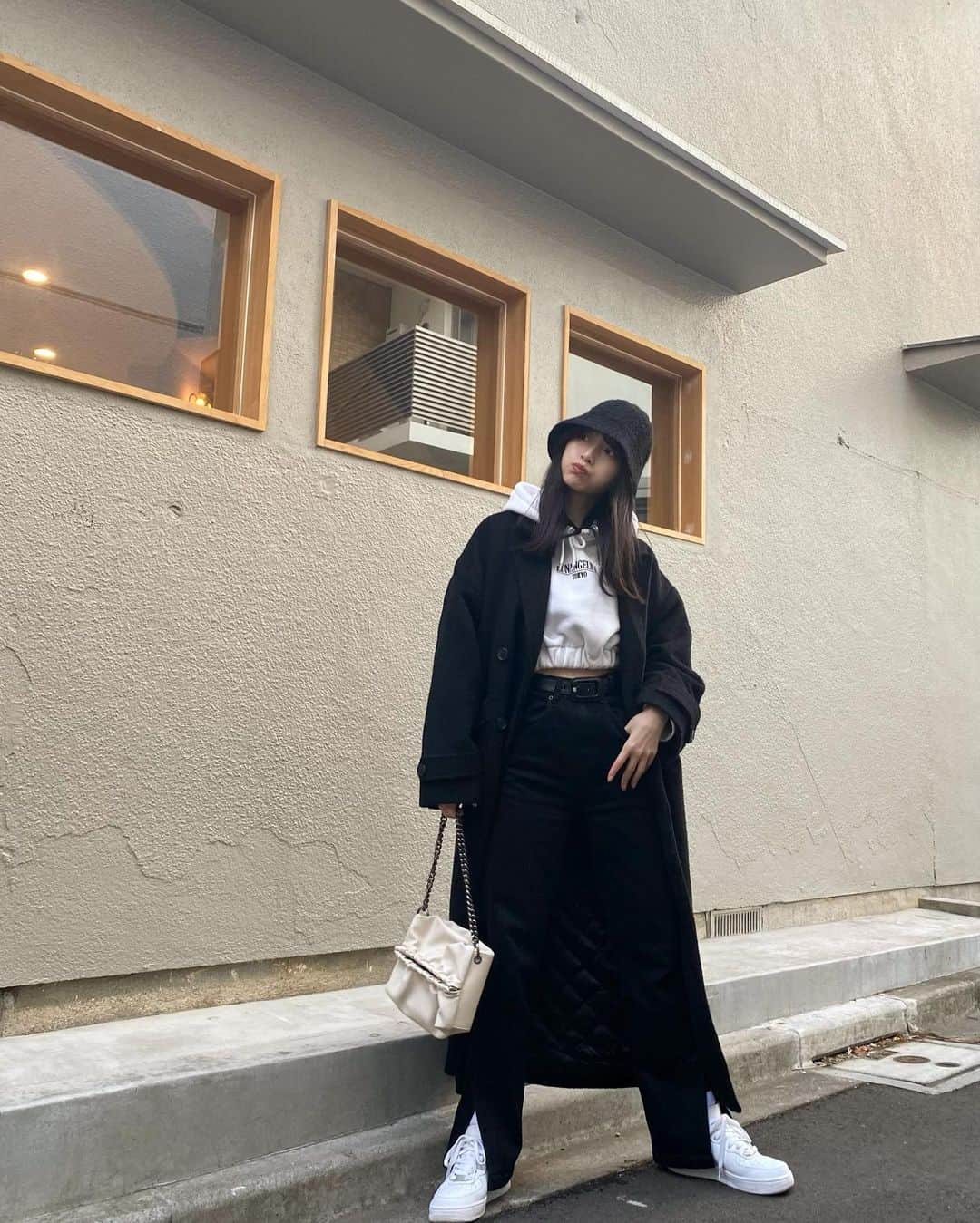 永井理子さんのインスタグラム写真 - (永井理子Instagram)「ふら〜と立ち寄ったお店で 偶然見つけたニットの帽子☺️  #lunangelina_photo」1月29日 19時37分 - riko_1221