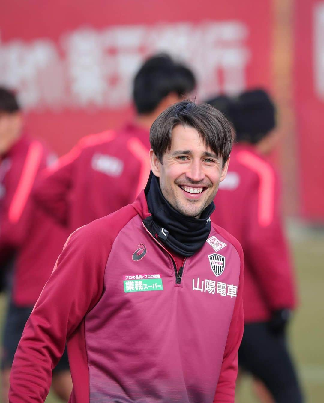 ボージャン・クルキッチさんのインスタグラム写真 - (ボージャン・クルキッチInstagram)「Happy to be here 🥰 @visselkobe」2月12日 18時26分 - bokrkic