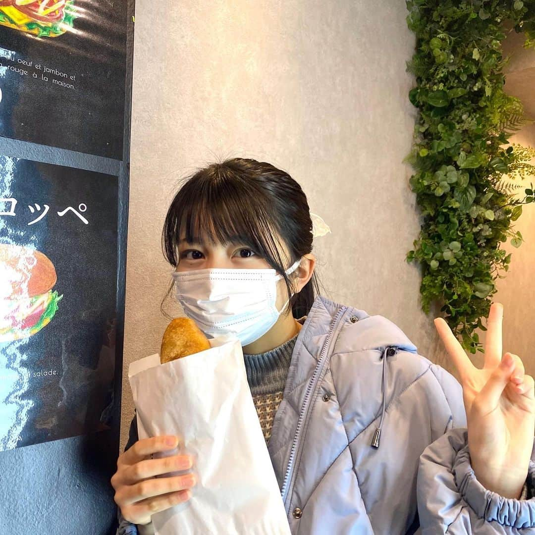 北川花音さんのインスタグラム写真 - (北川花音Instagram)「⁡ 美味しかったきなこ揚げパンとスープ♡🥖 ⁡ #揚げパン  #北川花音  #ニコラ  #nicola」2月12日 19時48分 - kanon_kitagawa