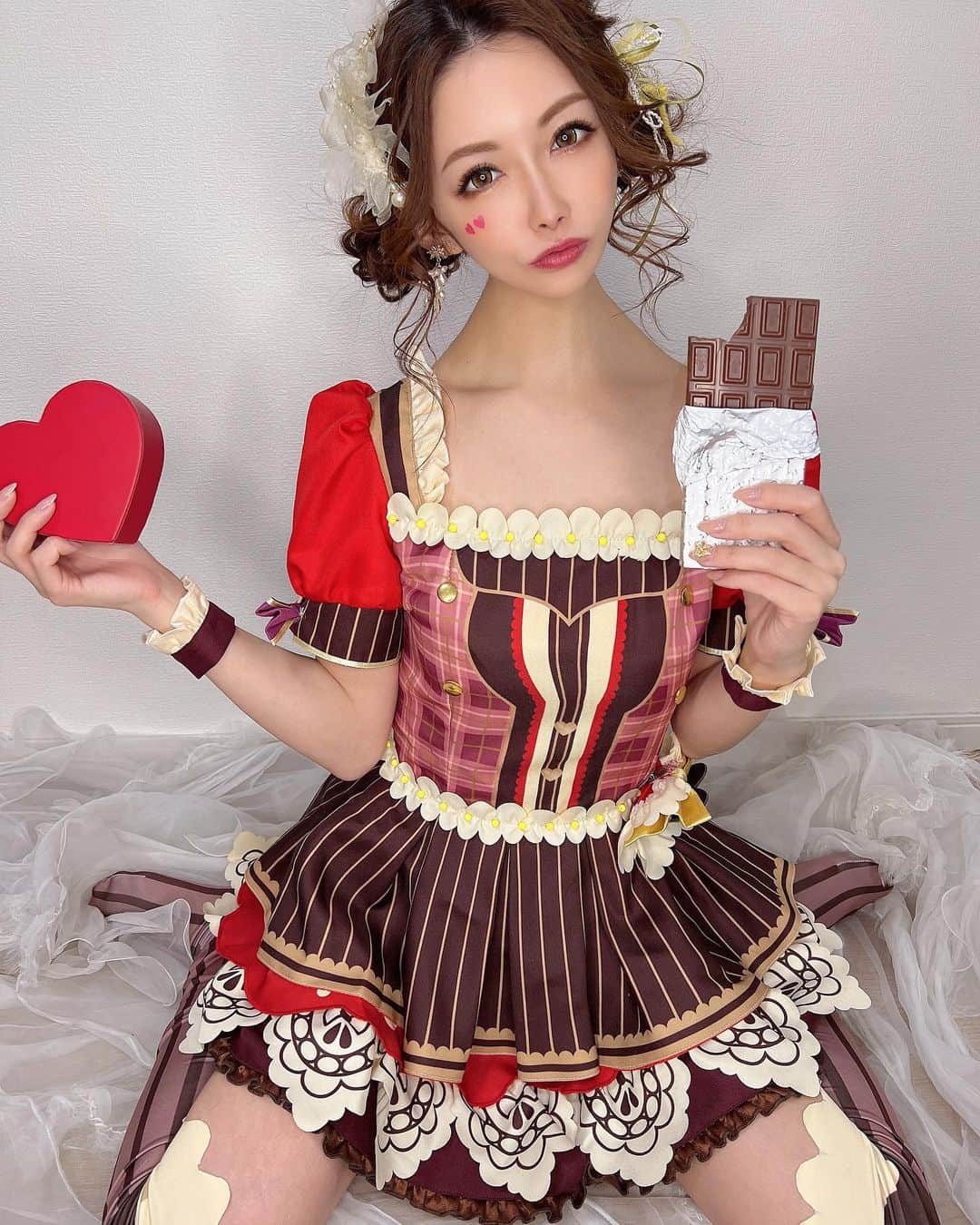 美沙さんのインスタグラム写真 - (美沙Instagram)「はっぴーばれんたいーん🍫」2月14日 9時52分 - misa0623r