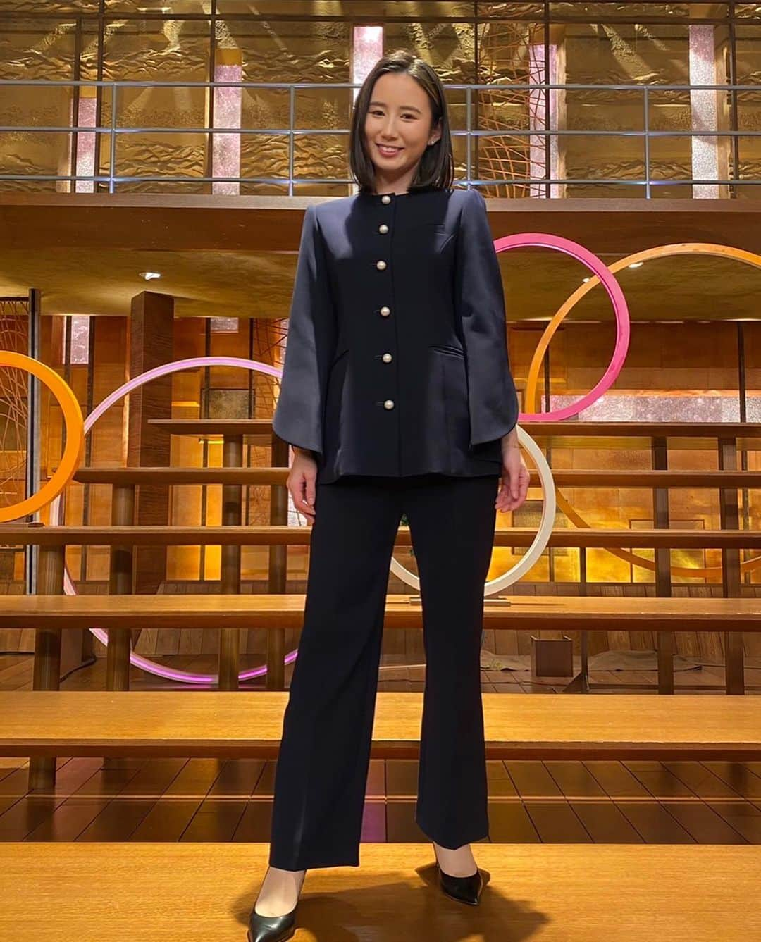 森川夕貴さんのインスタグラム写真 - (森川夕貴Instagram)「* * Outfit  Borders at balcony  #ボーダーズ #衣装　#サンステ」2月15日 11時01分 - yuuki.morikawa_ex