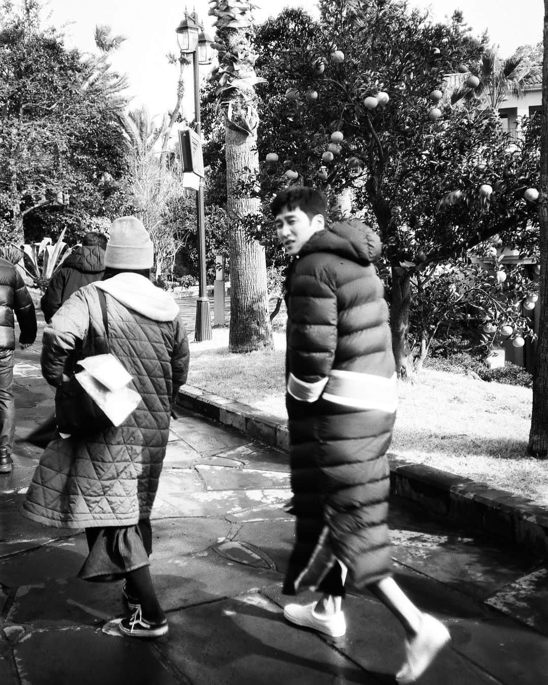 アン・ボヒョンさんのインスタグラム写真 - (アン・ボヒョンInstagram)「하나도 안 추워보이네 우박이랑 싸운 날 #브렌우드 #코오롱 #광고 @brentwood_official @kolon.fnc」2月17日 16時00分 - bohyunahn