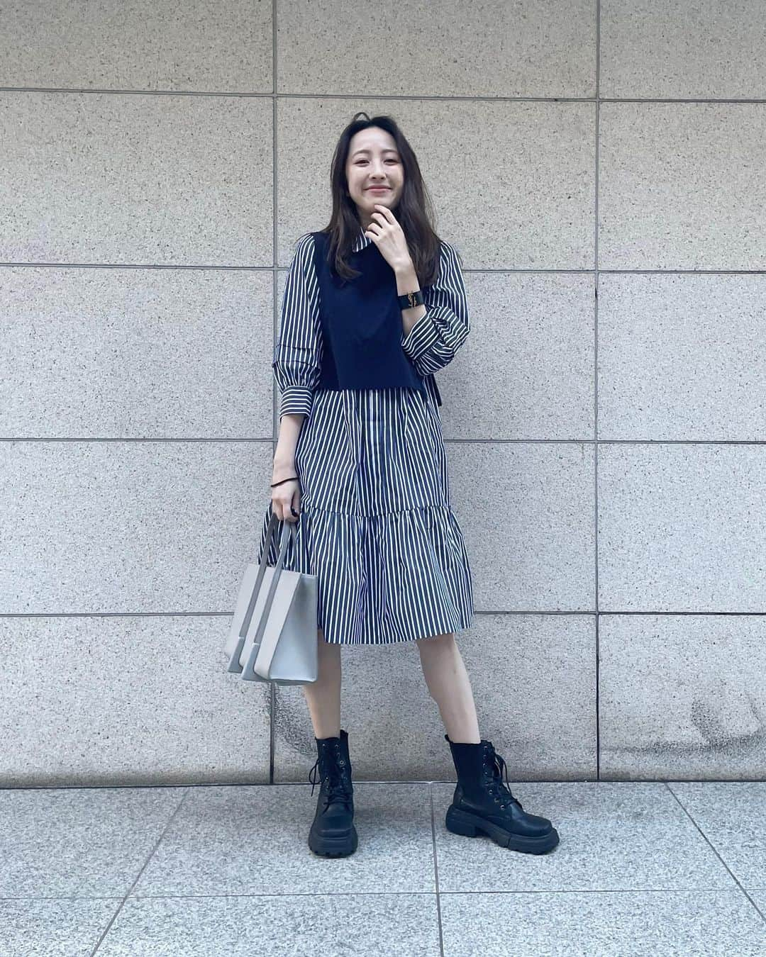 團遥香さんのインスタグラム写真 - (團遥香Instagram)「にこにこ☺︎  #ootd」2月24日 19時08分 - haruka_dan_official