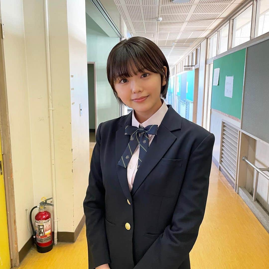 大熊杏優さんのインスタグラム写真 - (大熊杏優Instagram)「制服！」2月25日 18時45分 - ayuokuma