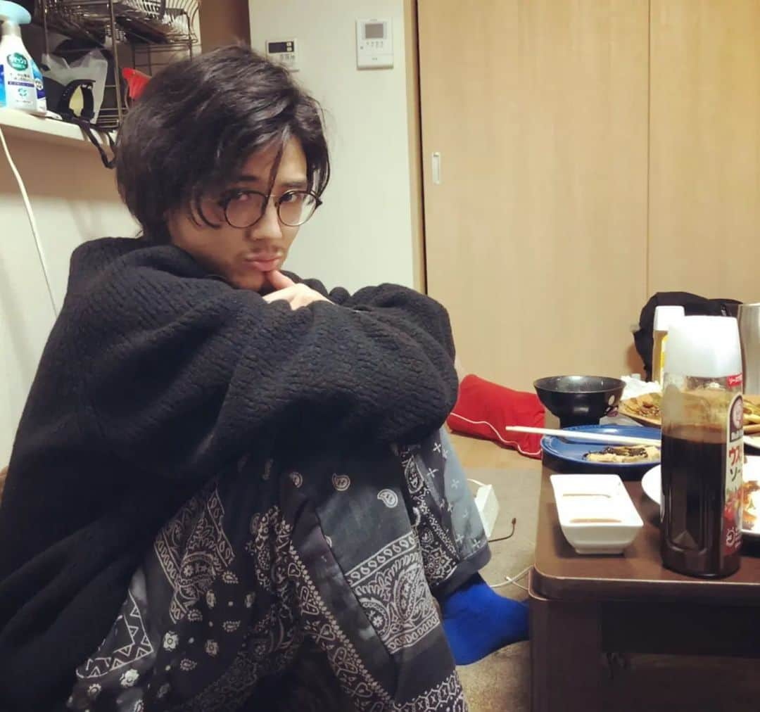 藤井風さんのインスタグラム写真 - (藤井風Instagram)「meat-free dinner and peacefull time🍀」2月27日 0時06分 - fujiikaze