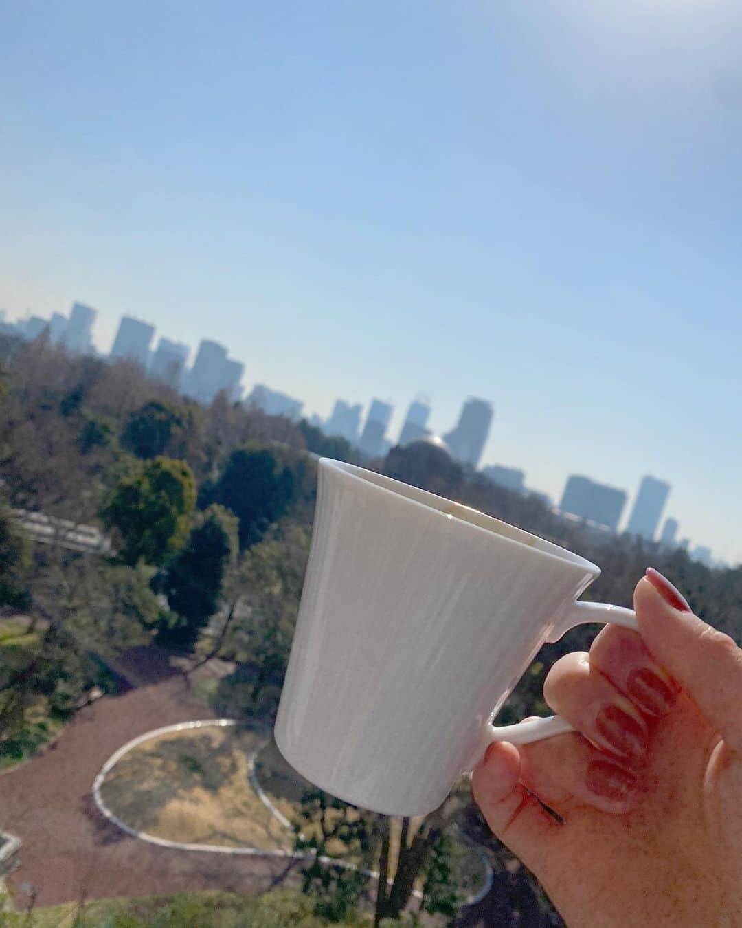 西澤由夏さんのインスタグラム写真 - (西澤由夏Instagram)「先日のお休みの日の写真🧸  妹と、前から約束していた 都内のホテルに行ってきました✨  気持ちの良かった朝テラスの写真と 美味しかった夜ごはんの写真も 載せておこう！！  最後の写真は、 次の日に行ったドッグラン🐶  走らなかったなぁ。笑  #休日 #ホテル #ドッグラン #愛犬 #マルチーズ」3月5日 20時31分 - yknszw