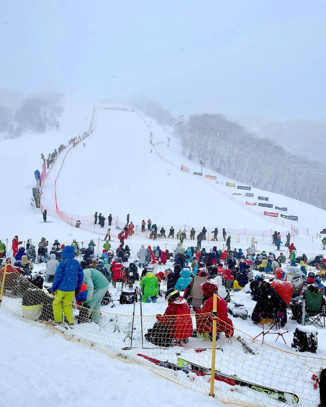 土屋炎伽さんのインスタグラム写真 - (土屋炎伽Instagram)「✴︎ 昨日まで4日間に渡って開催された 全日本スキー技術選手権大会を観戦してきました⛷✨ 通称 #技術選 と呼ばれ、 各都道府県の予選を突破した選手が スキーの技術を競う年に一度の大会です🔥  YouTubeに沢山動画もあるので ぜひ" 技術選 "と検索して観ていただきたいのですが、 たくさんのスキーヤーや選手のファンが駆けつけ、 選手がスタートすると会場いっぱいに チアホーンが鳴り響いて ものすごく盛り上がるとても魅力的な大会なんです😳✨  この技術選には、 #SkiTV5 のメインナビゲーターであり ロケでは本当にお世話になった #丸山貴雄 さんをはじめ、 様々な場所でご一緒したゲストスキーヤーや スタッフの皆さんも出場されていたので、 予選1〜3日目までは配信にかじりついて応援し、 最終日は現地で応援を届けるべく 会場の白馬に向かいました😊📣  応援で盛り上がる会場のワクワク感と 選手の皆さんの気合いや緊張が同時に伝わる なんとも言えない空気感は、 まさに大会ならでは、そして現地ならでは！ 実は、年に一度という貴重な機会でありながら 様々な種目のどれもが 「一本しか滑ることができない」のです。 天候や雪質が変わりやすい雪山で 一年間の全てをその一本に込める… 本当に厳しい戦いですが、 選手の皆さんの素晴らしい滑りに心から感動しました。 また来年も絶対応援に行こう☺️  そして、今夜23時〜BS日テレでは SkiTV5の放送があります❣️ 今回は軽井沢のスキー旅😊！ 番組後半に出てくる縁結びのパワースポットが とても素敵な場所だったので、 そちらも要チェックです⛩✨ . #技術選 #スキー #hakubavalley  #skitv5 #ski #軽井沢」3月7日 18時01分 - honoka.t8