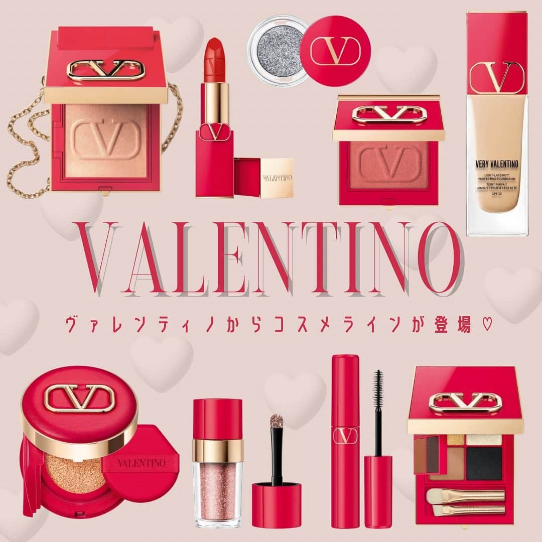 MOVE / ムーブさんのインスタグラム写真 - (MOVE / ムーブInstagram)「【コスメ新作情報】VALENTINOのコスメラインが登場♡  ヴァレンティノ ビューティ 表参道ストアにて、2022年3月18日(金)より販売される、｢ヴァレンティノ コスメビューティー｣。  全10製品以上にも及ぶ豊富なラインナップを揃えたメイクアップアイテムでとっても豪華✨✨✨  パッケージから可愛いからギフトにもおすすめだよ👀💭  発売日：2022年3月18日(金)  #milk_web をつけて投稿してみてね  #デパコス #ハイブランドコスメ #ヴァレンティノ #ヴァレンティノコスメ #デパコス購入品 #スキンケア #コスメ好きさんと繋がりたい #コスメマニア #コスメレビュー #コスメオタク #パケ買いコスメ #海外コスメ」3月10日 18時57分 - milkmag_official