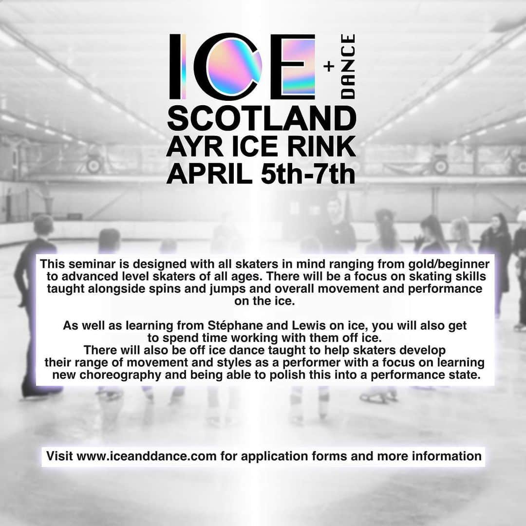 ステファン・ランビエールさんのインスタグラム写真 - (ステファン・ランビエールInstagram)「APPLICATION FORMS ARE NOW OUT! Join @slambiel and @lewisgibson4 for an unforgettable seminar. Elevate your skating from the 5th-7th April 2022 in Scotland.  Download forms from www.iceanddance.com or click link in bio! 📍Ayr, Scotland UK  .⁣ .⁣ .⁣ .⁣ .⁣ #icerink #loveiceskating #iceskaters #adulticeskaters ⁣#worldfigure #figureskatingislife ⁣#adultfigureskater #iceskatingcoach #learntoiceskate #adultskater #adultsskatetoo #lewisgibson ⁣#figureskaters #icedancers #axeljump #discobrits #feargibson #artonice  #icedance #patinaje #figureskatinglife #figureskatingkids #patinageartistique #figureskatinglove #figureskatingcoach #iceskater #patinajeartistico #фигурноекатание #figureskatingjumps #iceanddance」3月10日 20時08分 - slambiel